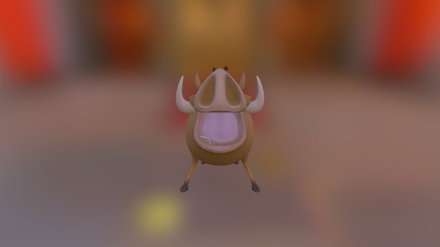 Pumbaa 3D Model