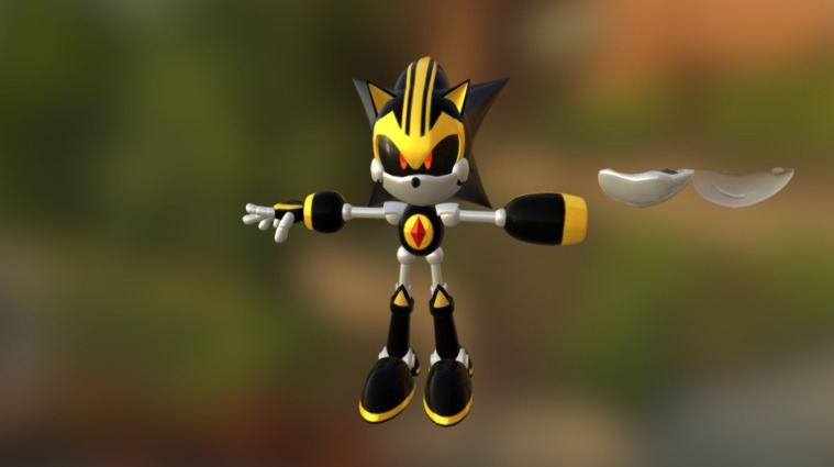 Metal_sonic 3D models - Sketchfab