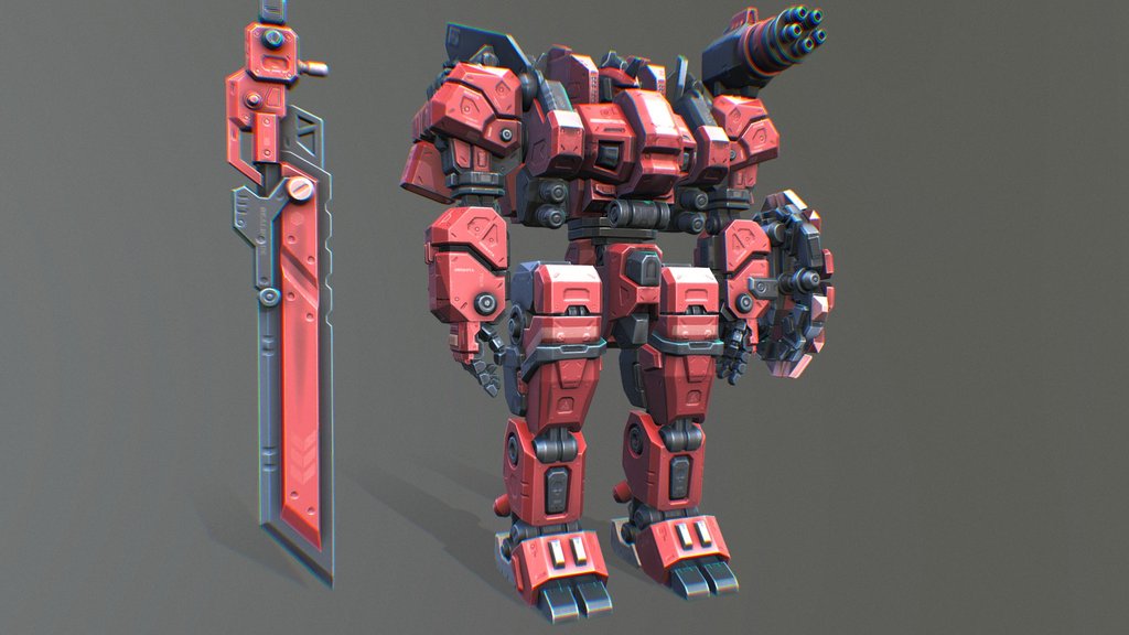 The titan mech 01