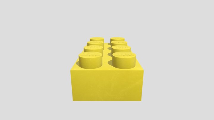 LEGO BRICK 3D Model