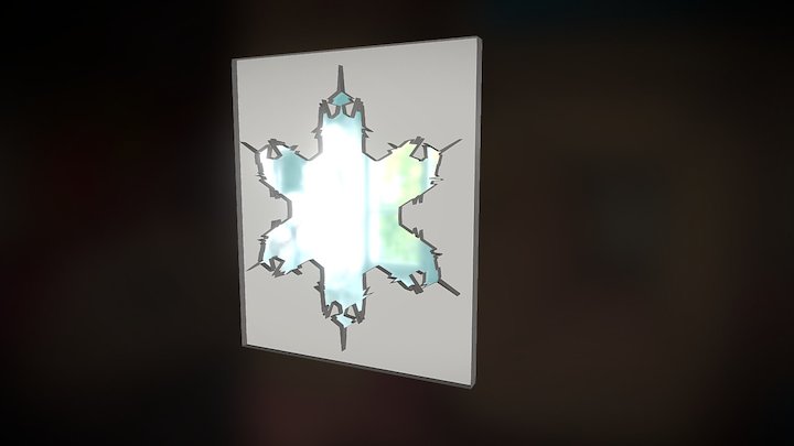 Ice Palace Window 3D Model