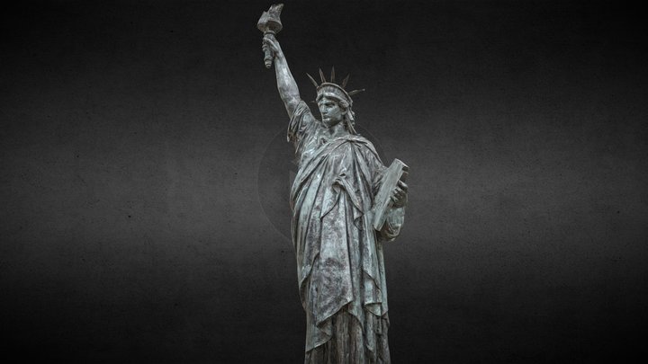Statue of liberty 3D Model