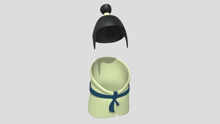 Italian Scallion Outfit (Casual) – Kostenloses 3D-Modell STL