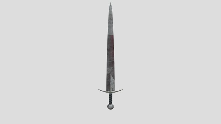 Renaissance_ Crusader_Sword 3D Model