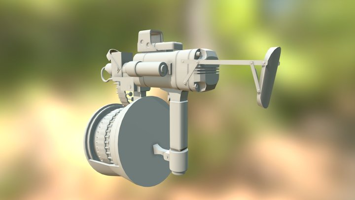 Nailgun V4 3D Model