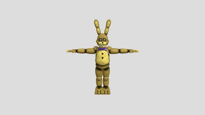 Image To Stl.com_itp Springbonnie Release 3D Model