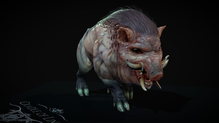 Hog 3D Model