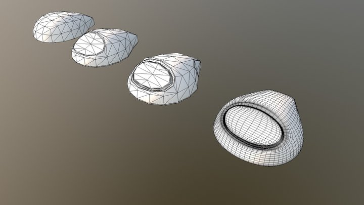 Cap Teapot 3D Model