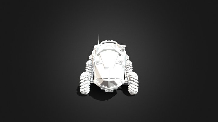 Véhicule Mars 3D Model