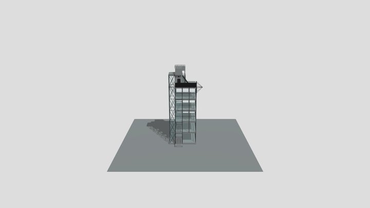 Pravda Tower 3D Model
