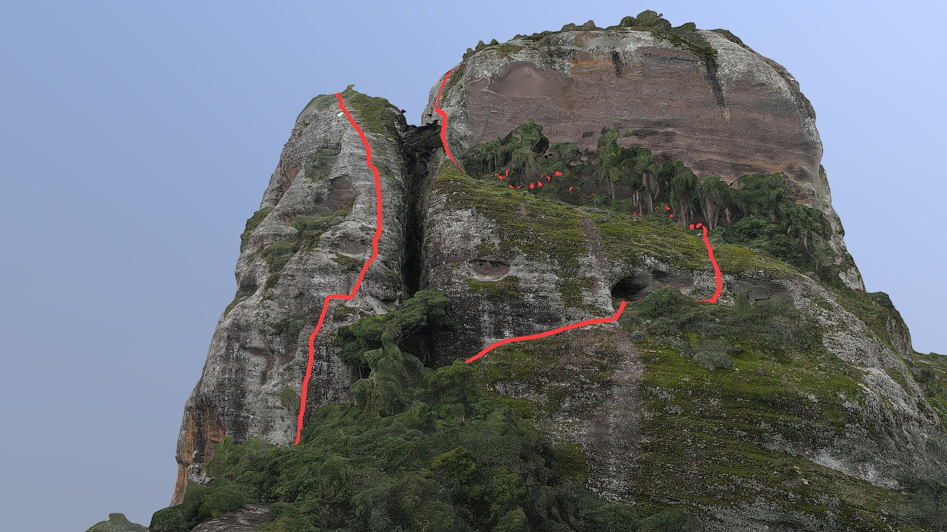 Primeiras vias de escala de Caçapava do Sul