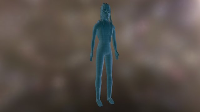 Andromeda Retopologia (não finalizada) 3D Model
