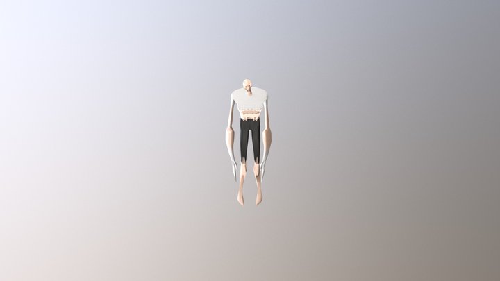 Demented Character Asset 3 3D Model