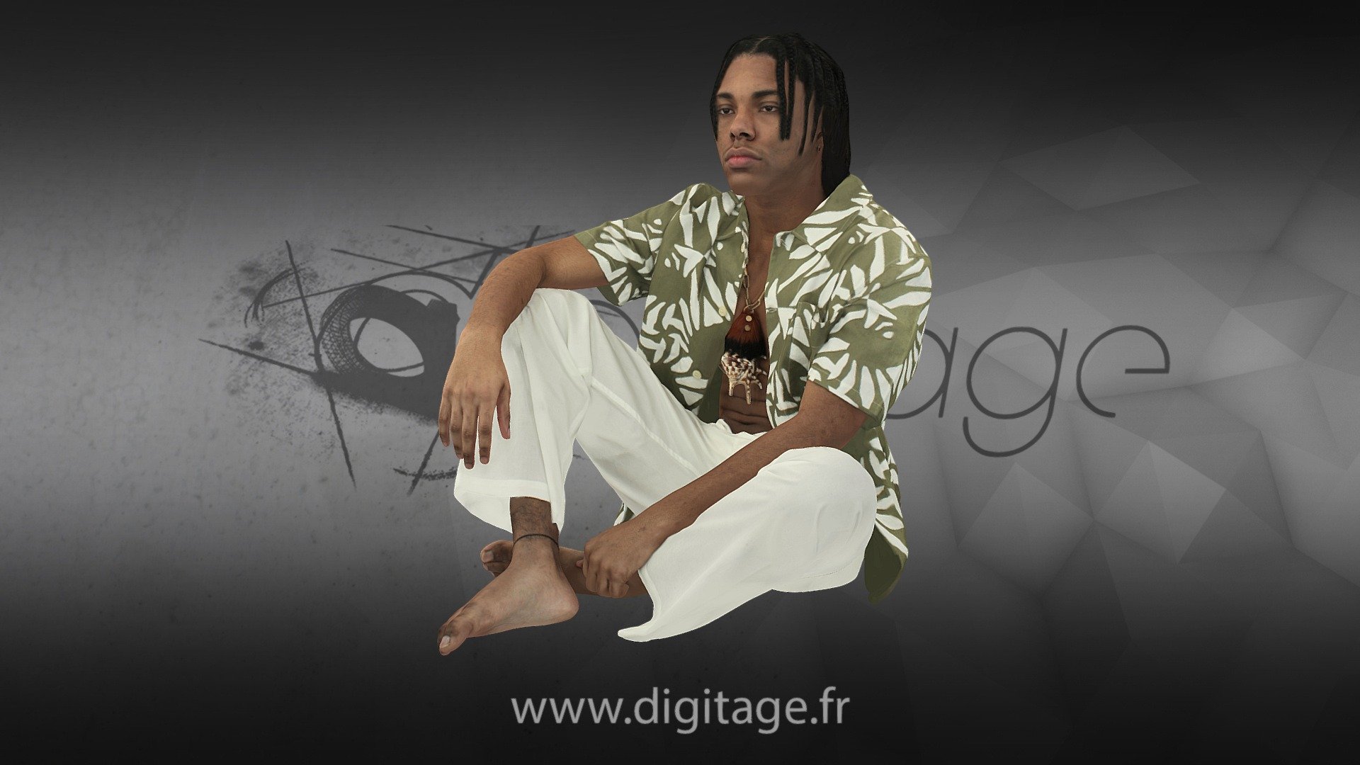 Feu Magazine - 47 Choix Pose 1 - 3D model by Digitage [04add91] - Sketchfab