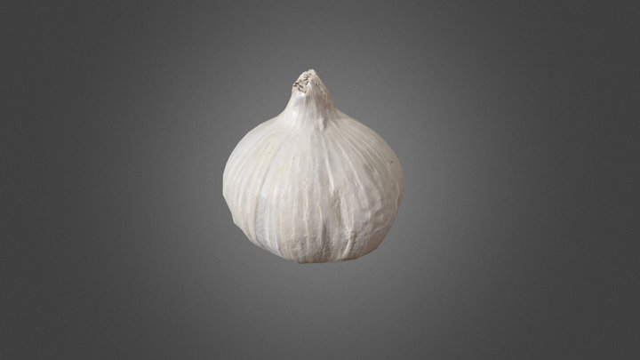 Garlic bulb 3D Model