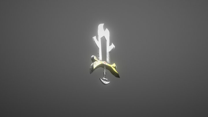 dark sword 3D Model