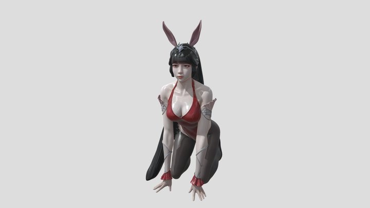Xiao wu red bikini – Free 3D Model STL