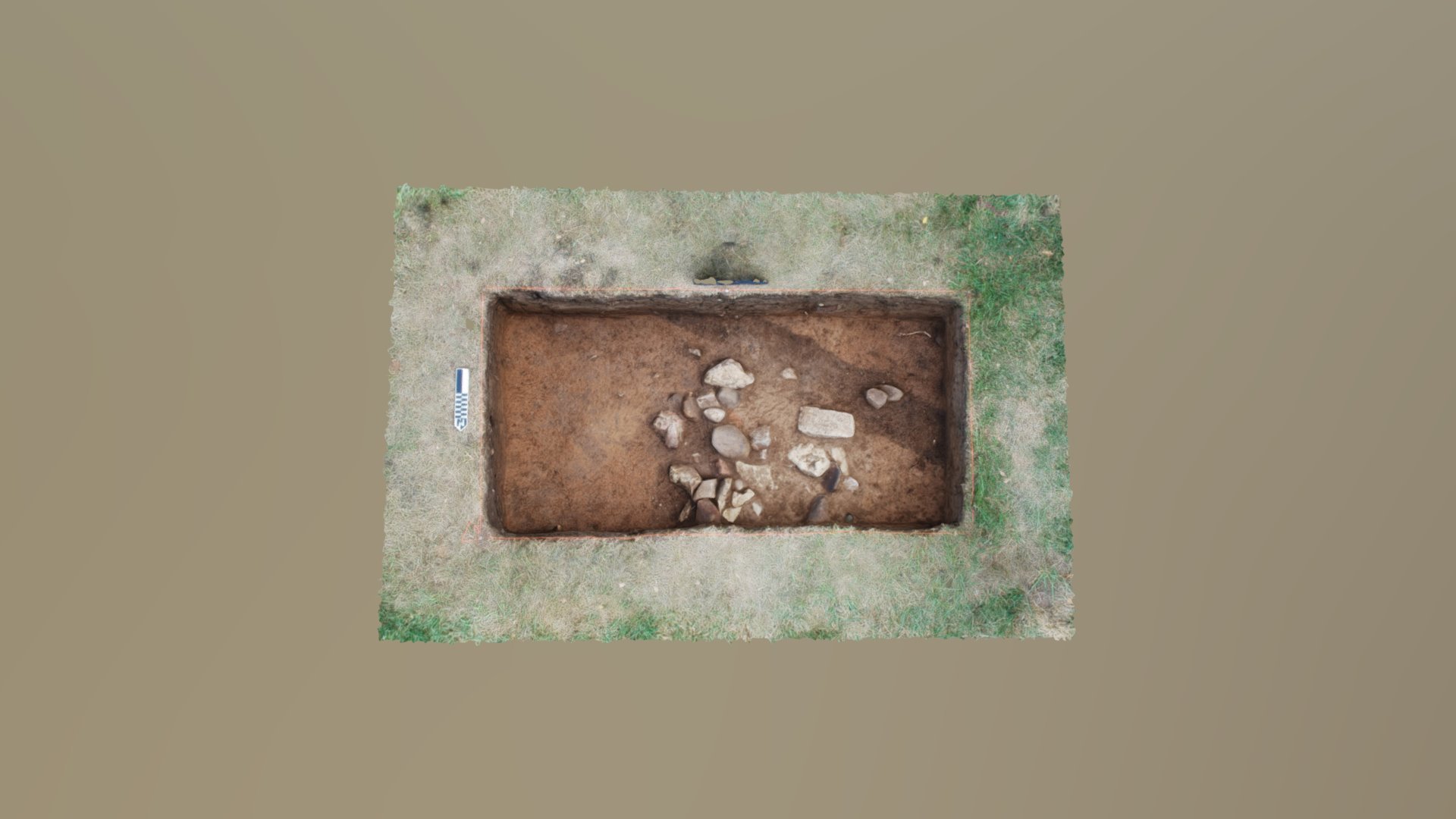 19th century rockfilled pit at Piqua site - Download Free 3D model by ...