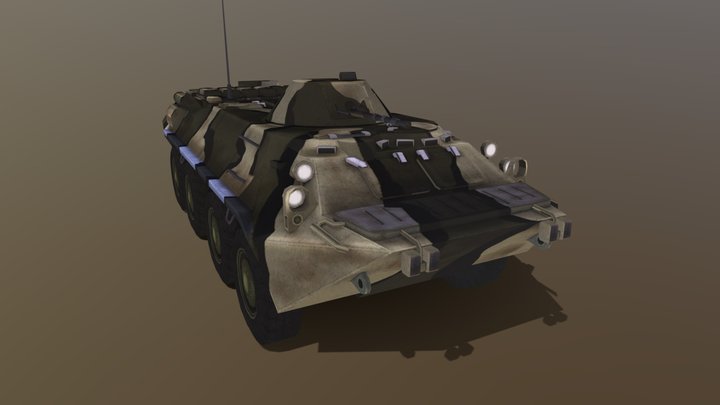 BTR-80 (USSR) – Free 3D Model STL