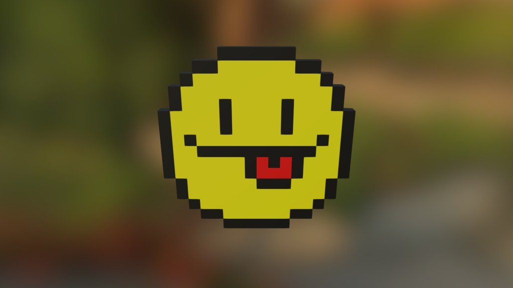Pixel Art (Smiley Face)