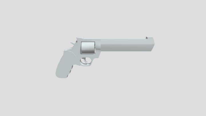 SM Revolver 3D Model