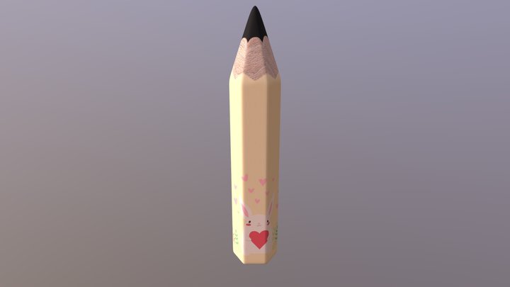 Pencil 3D Model