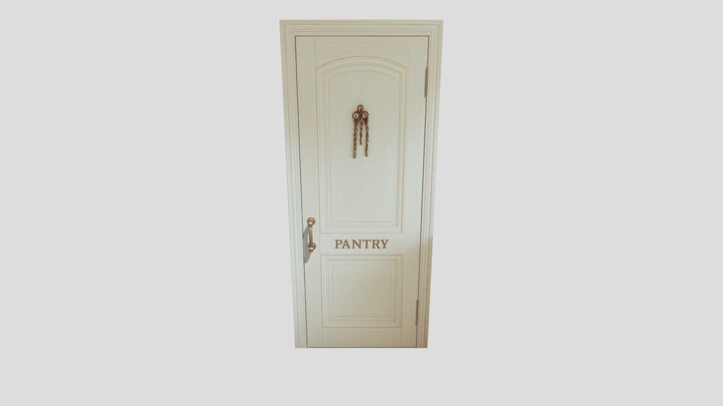Classic Cream Pantry Door