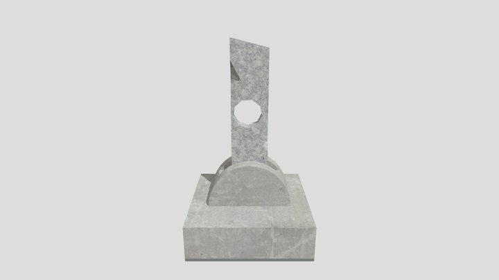 lowpoly_Sculpture 3D Model