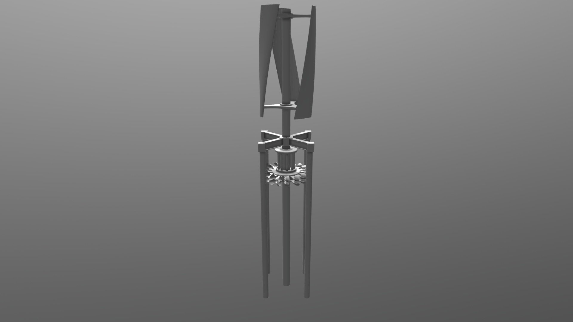 Wind/Hyrdo Turbine