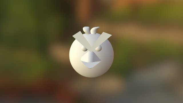 Angry Bird 3D Model