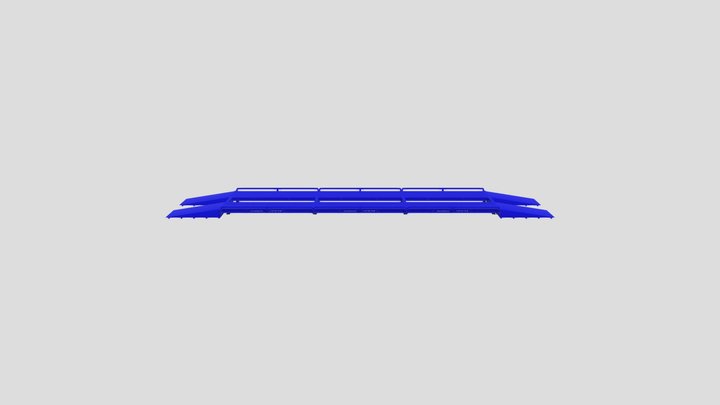 Весы автомобильные 3 секции 3D Model