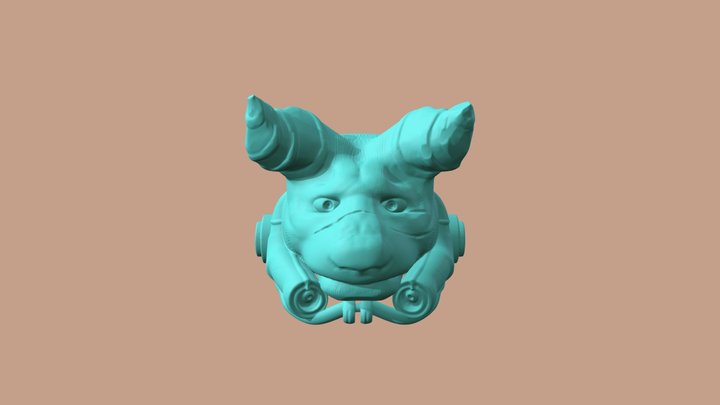 head low 3D Model