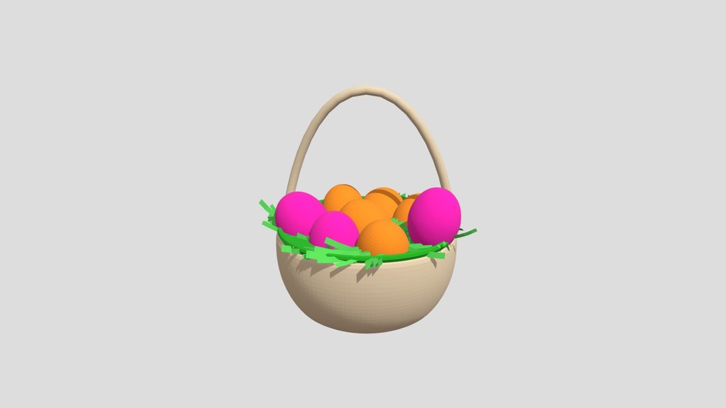 Easter Egg Basket