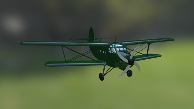 An-2 Colt 3D Model
