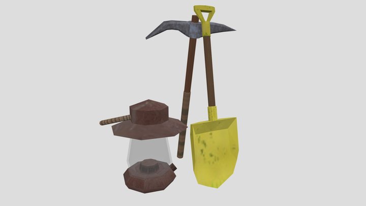 Miners Tools 3D Model