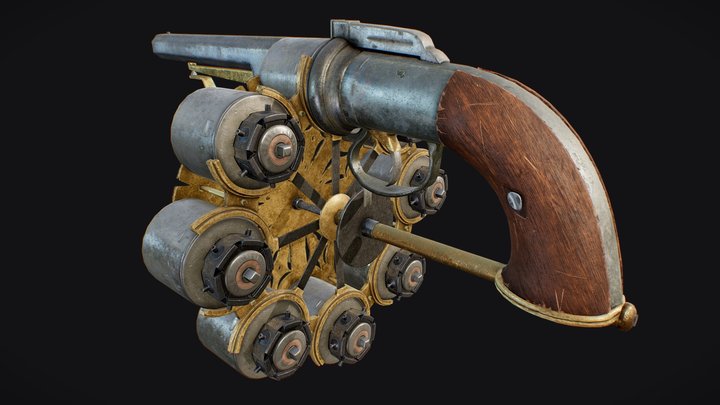 Enouy Revolver 3D Model