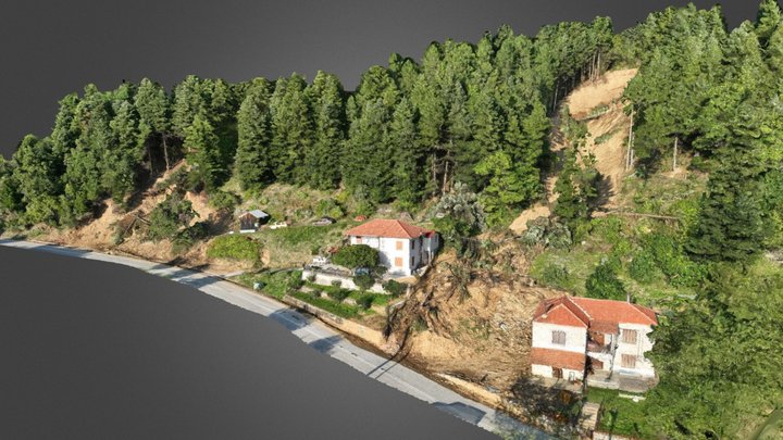 Cyclone Daniel Strikes: Land Shift in Elati 3D Model