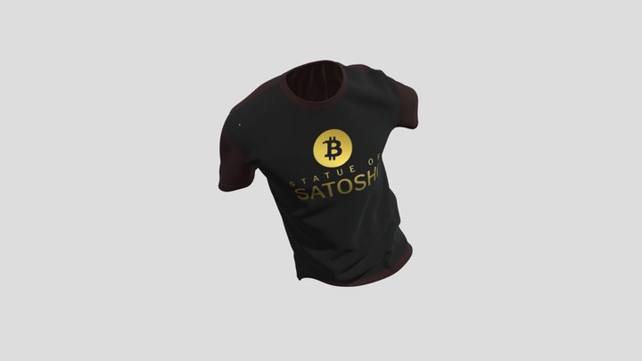 T-Shirt_pose1 3D Model