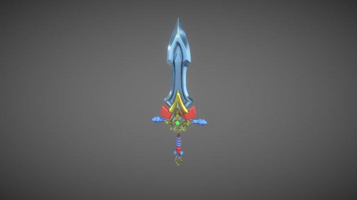 AAC202 Prop Sword - Matt Crawford 3D Model