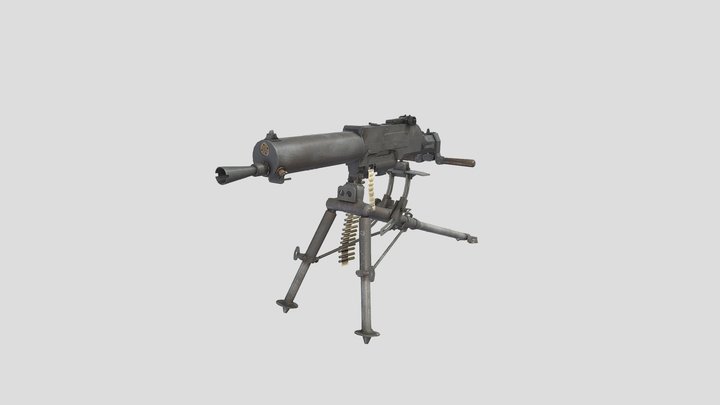 Schwarzlose 07/12 3D Model