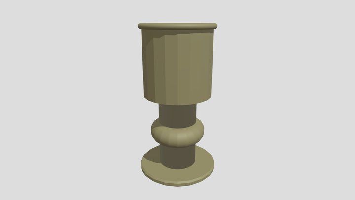 The Gold Cup 3D Model