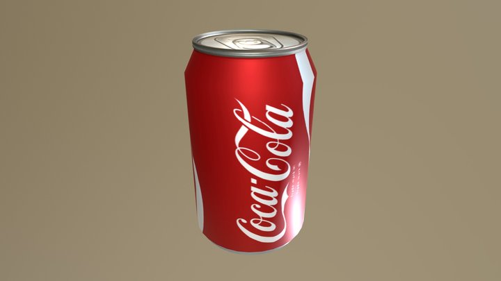 Can of Cola 3D Model
