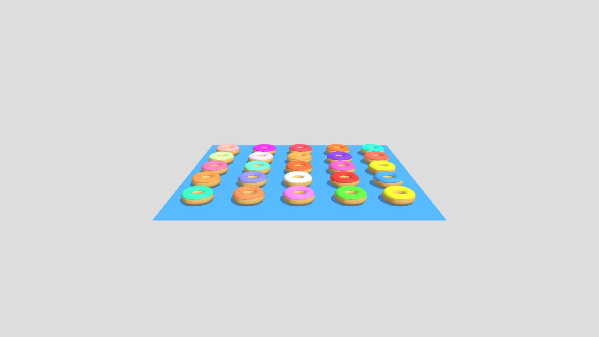 Colorful Donuts