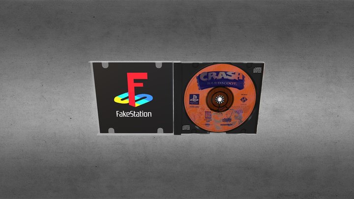 Crash Bandicoot - Playstation 1 3D Model