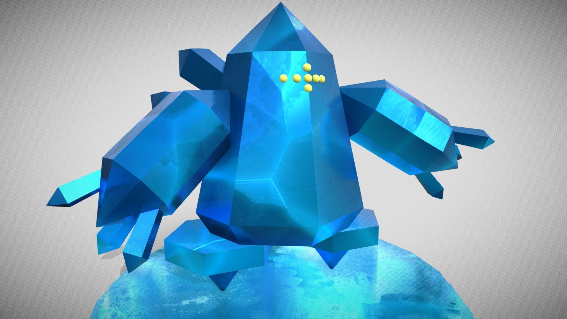 Regice - Download Free 3D model by AcostaJoshua [04bac38] - Sketchfab