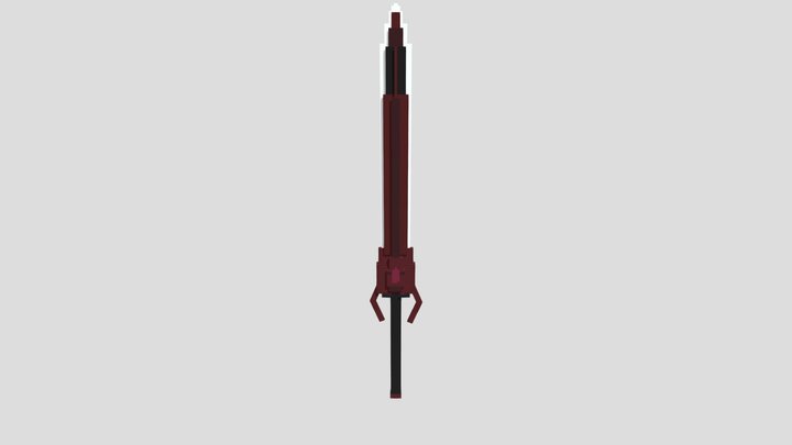 Mewtwo Sword 3D Model