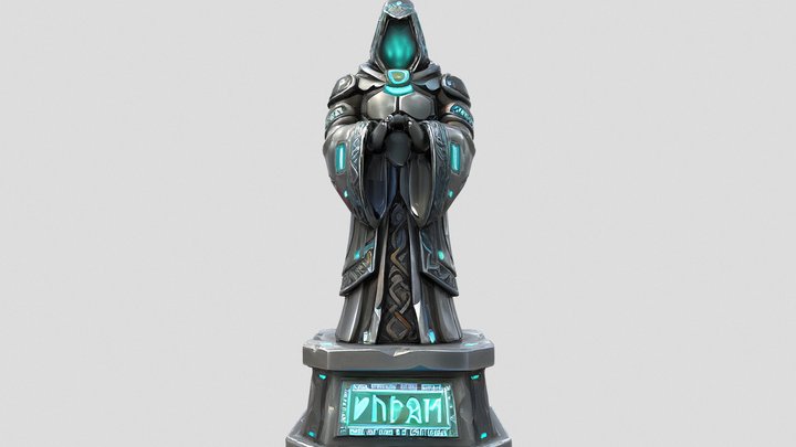 Scifi_Statue.🛠️.'Padre.♅.' – Modèle 3D gratuit STL