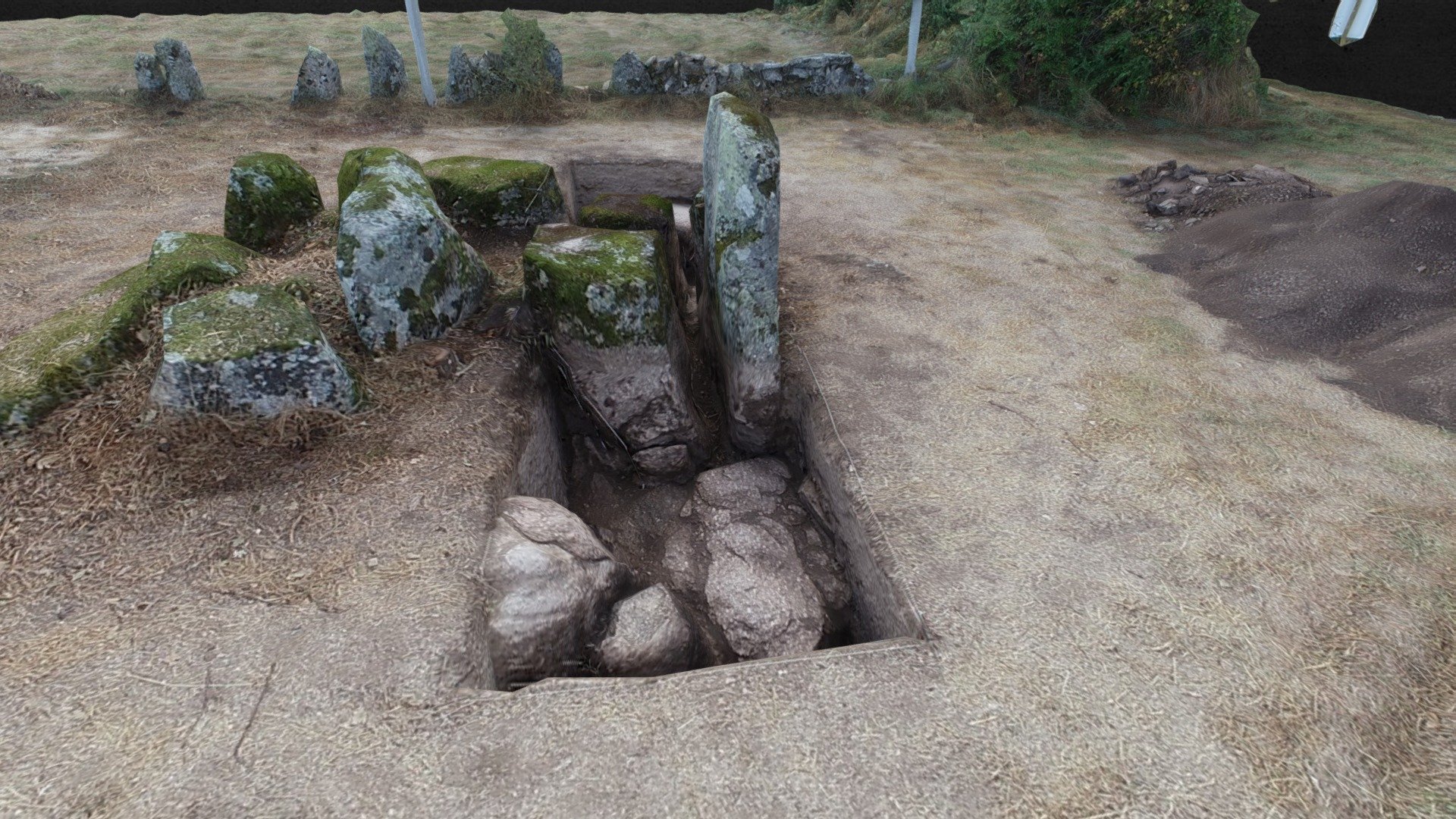 Excavación arqueológica en Torregamones