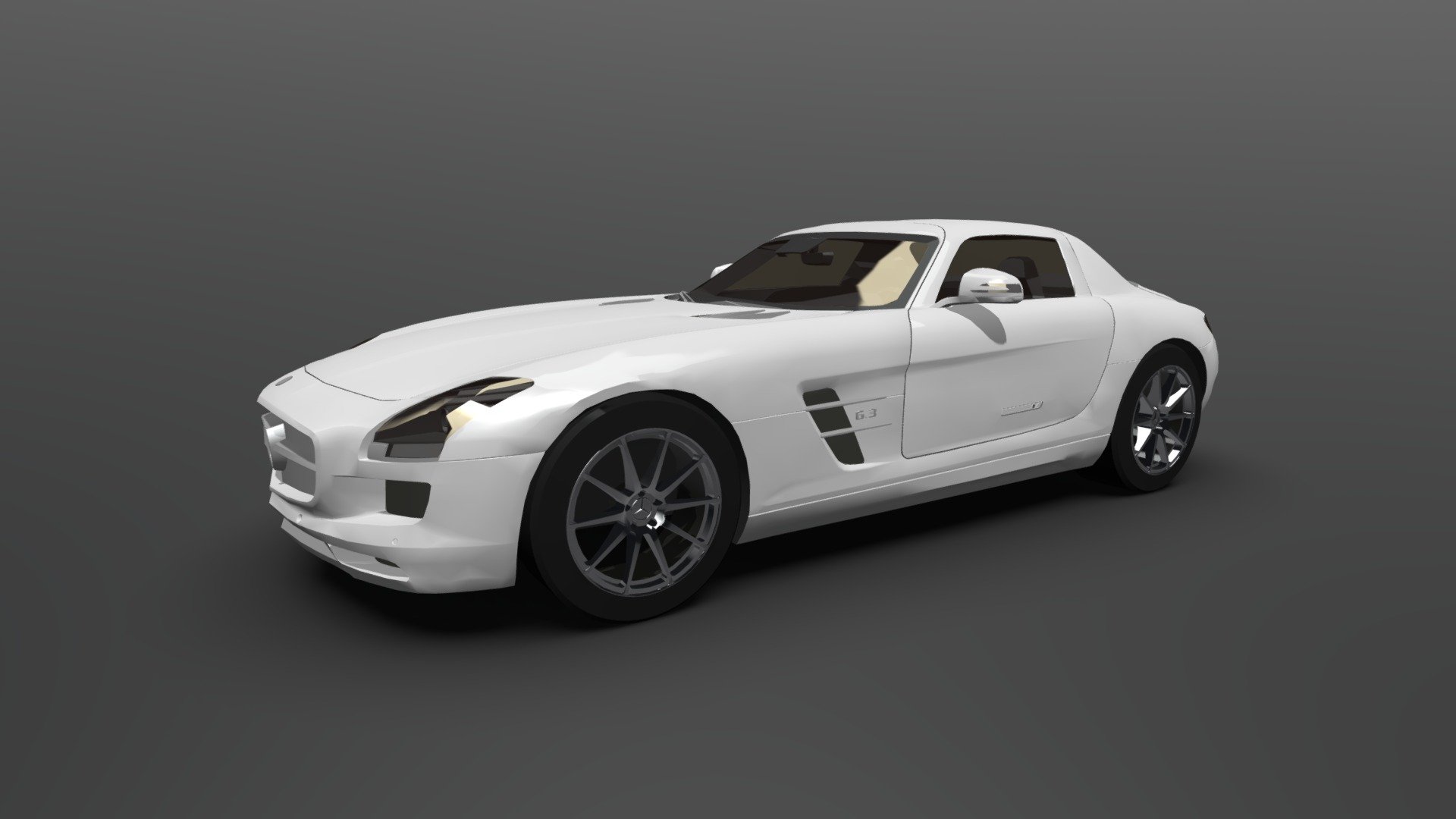 Mercedes- Benz SLS AMG V2 - 3D model by ediest [04bcedb] - Sketchfab