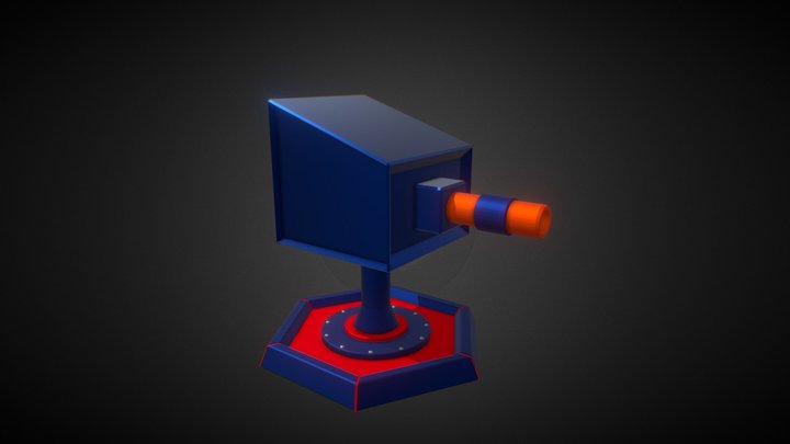 Cannon 3D Model